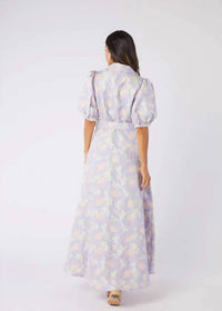 Abbey Glass - Charlotte Jacquard Maxi Gown