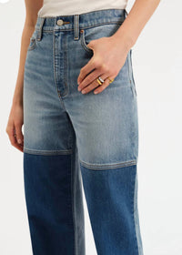 Daze - City Straight High Rise Straight Leg Jeans