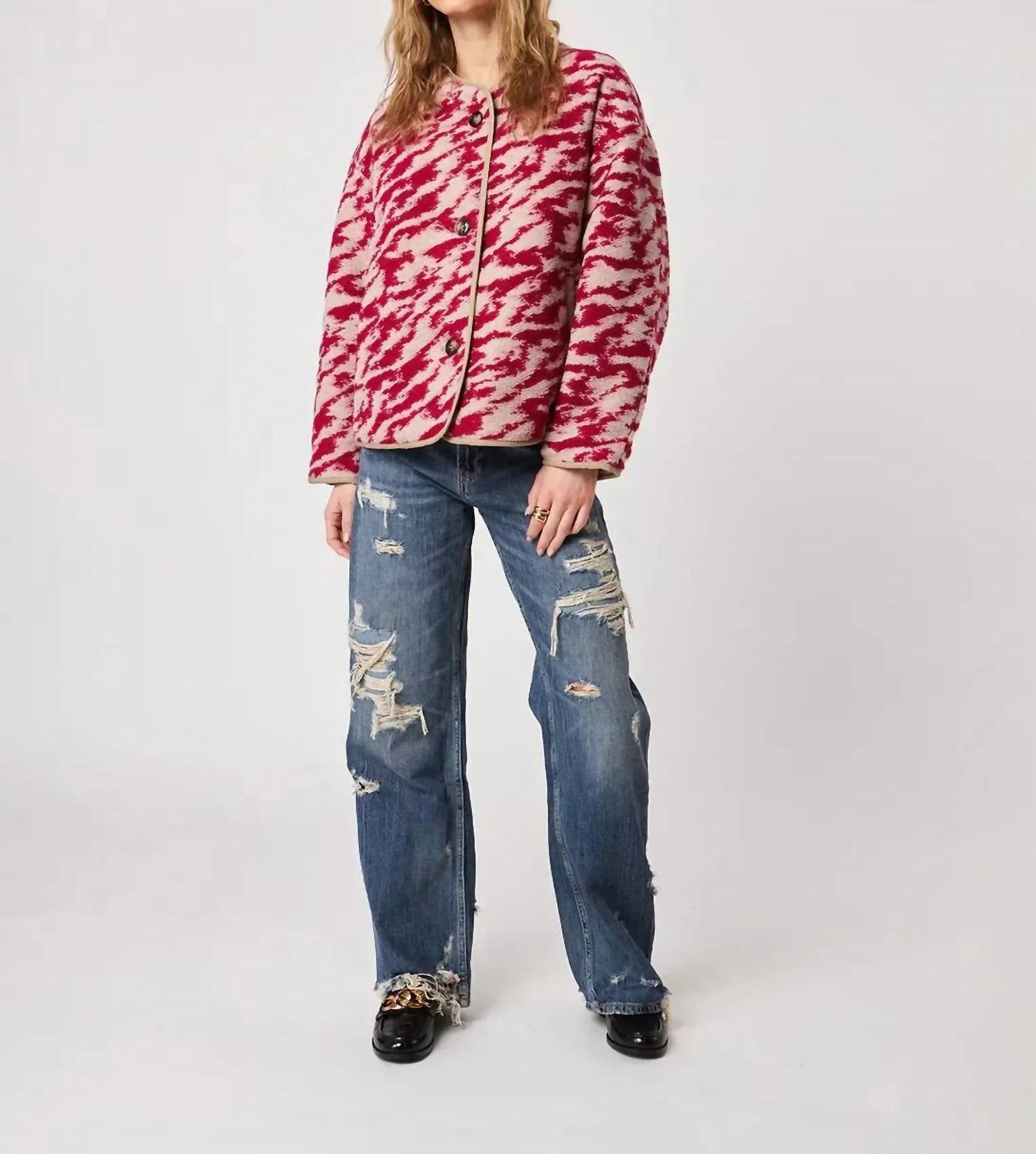 John + Jenn - Quincy Faux Fur Jacket