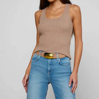 L'Agence - Adira Scoopneck Tank Top
