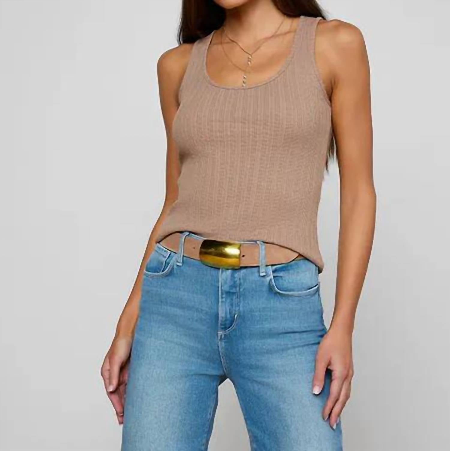 L'Agence - Adira Scoopneck Tank Top