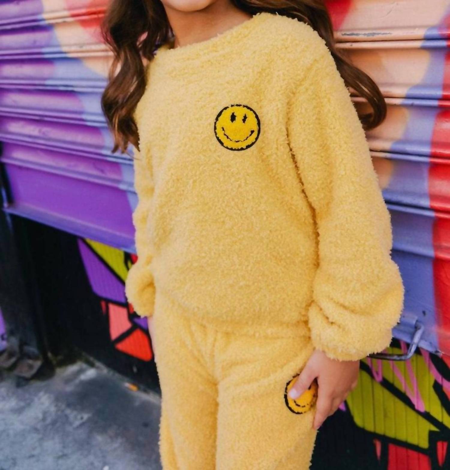Lola + The Boys - Sunshine Smile Patch Fuzzy Set