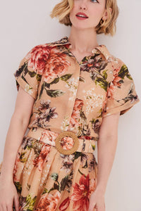 Cara Cara - Standout Puffed Sleeves Top