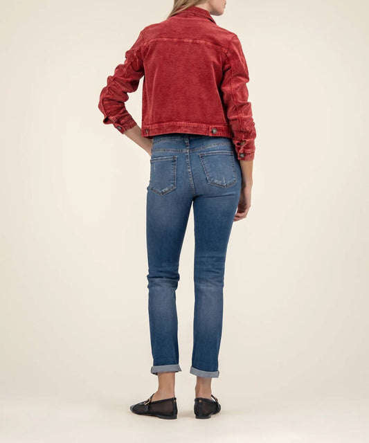 Kut From The Kloth - Julie Corduroy Crop Jacket
