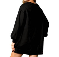 Fantastic Fawn - Holiday Cheer Embellished Sweatshirt Dress