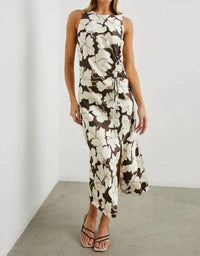 Rails Gabriella Midi Dress in brown - women's dress