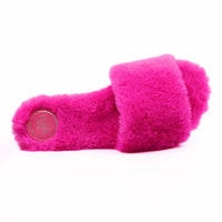 solei sea Women's Averie Slippers in hot pink - women's shoe - view 6
