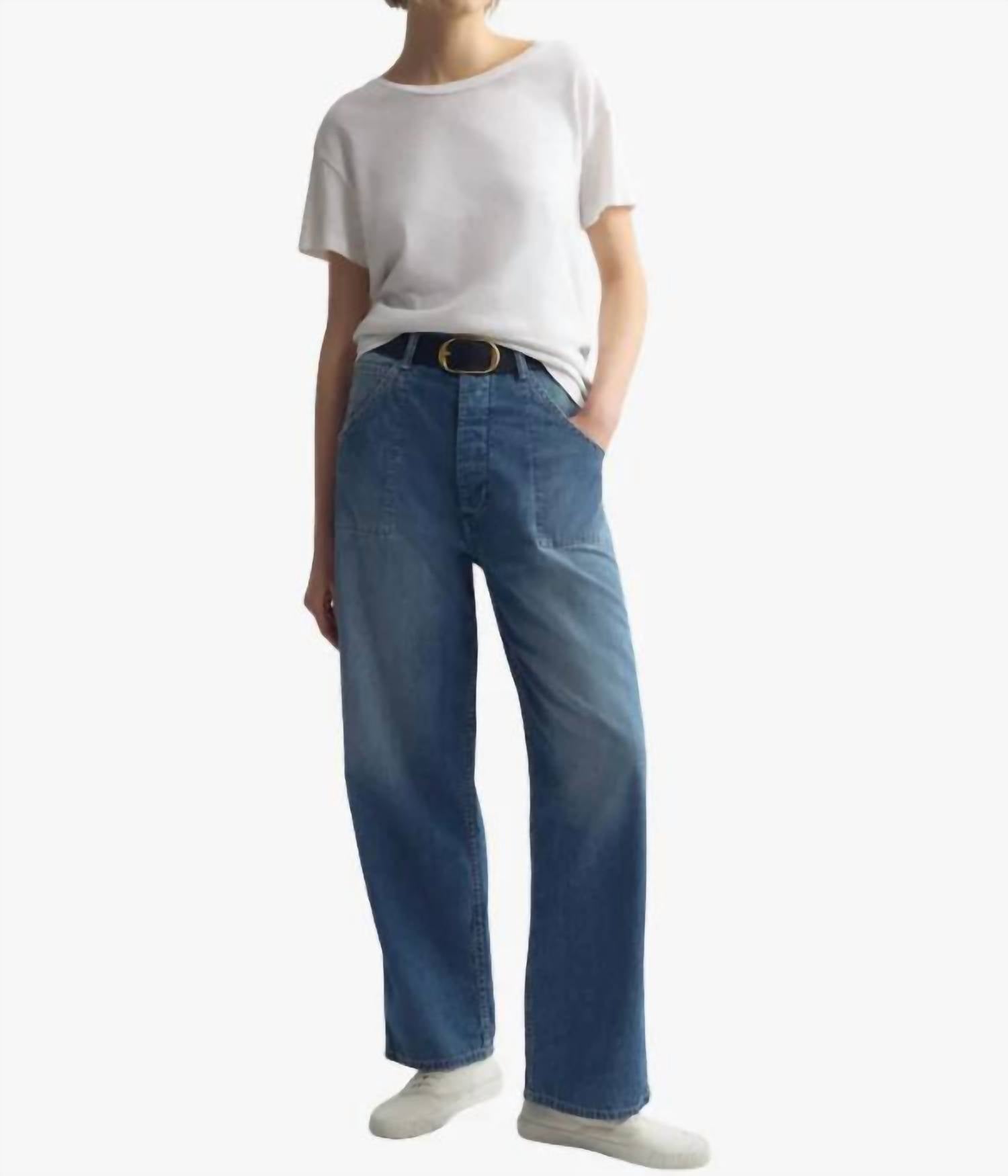 Nili Lotan - Whitney High Rise Non Stretch Pant