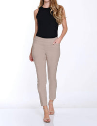 Slimsation By Multiples - Pull-on Ankle Pant With Real Pockets