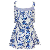 Hannah Banana - Girl's Mosaic Romper