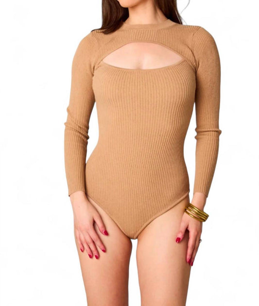 Buddylove - Nadia Long Sleeve Cutout Bodysuit