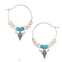 Montana Silversmiths - Women's Skies Beaded Hoop Earrings