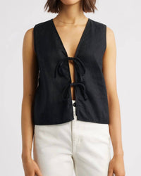 Rails - Tie-front Sleeveless Vest