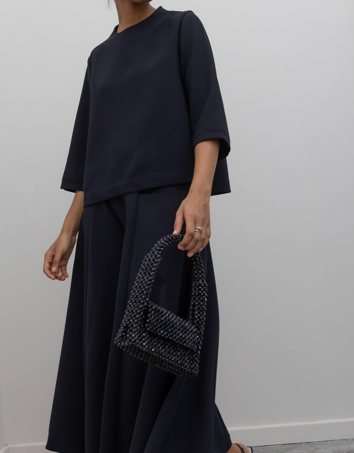 Melie Bianco - Women's Beaded Top Handle Bag