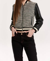 Another Love - Tweed Bomber Jacket