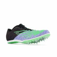 New Balance Men's Track Spike Running Shoes in vibrant violet - men's shoe - detail view