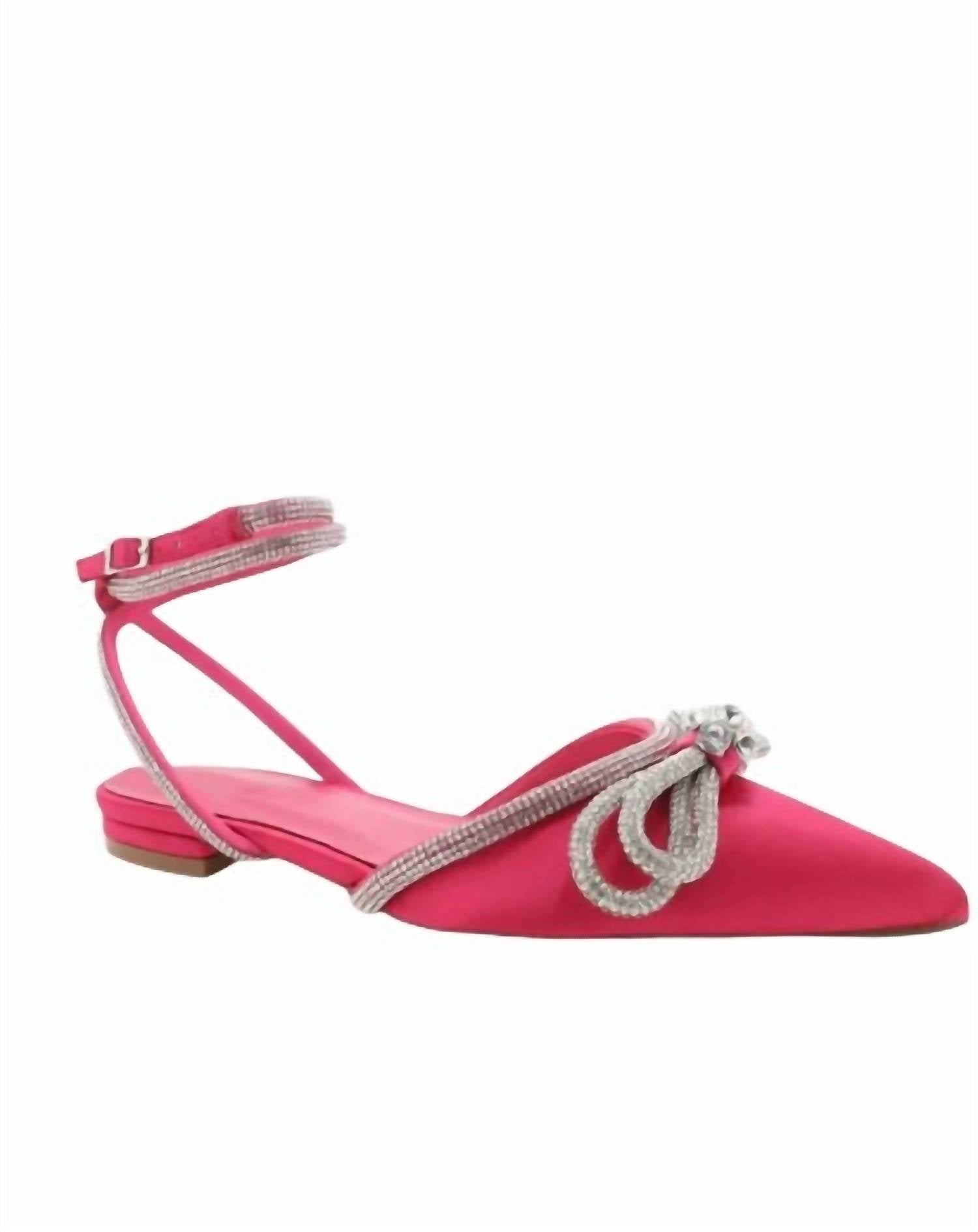 Billini - Women's Lainie Satin Pointed Flat