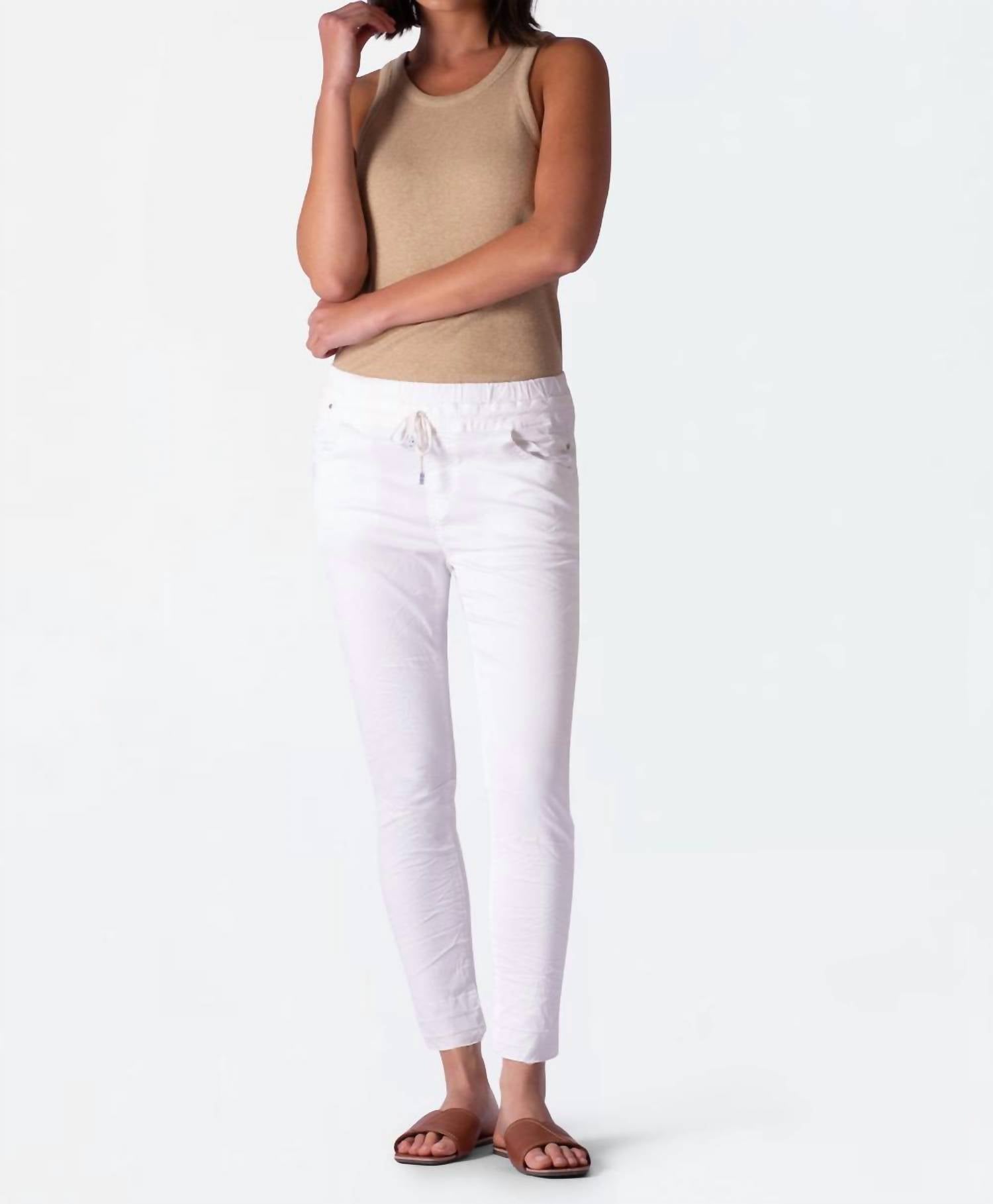 Bianco - Textured Jogger Pants