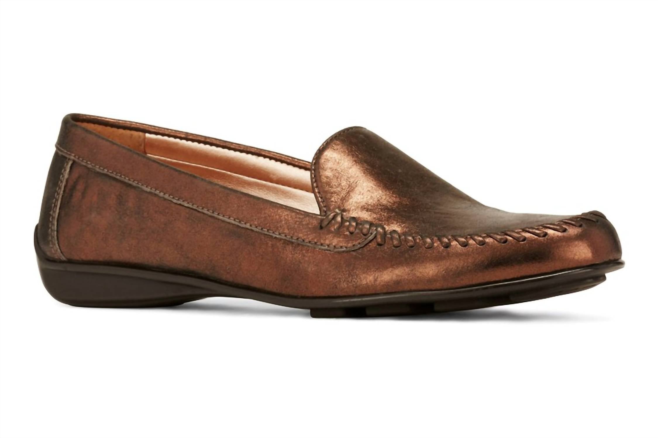 the walking cradle co. Women's Mercer Loafer in bronze - women's flats