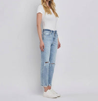 FLYING MONKEY Astrid Jeans in medium light wash - women's jeans - alternate view