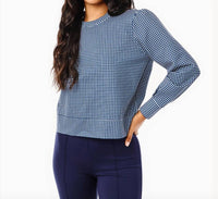 Addison Bay - Ponte Beta Bow Pullover Sweatshirt