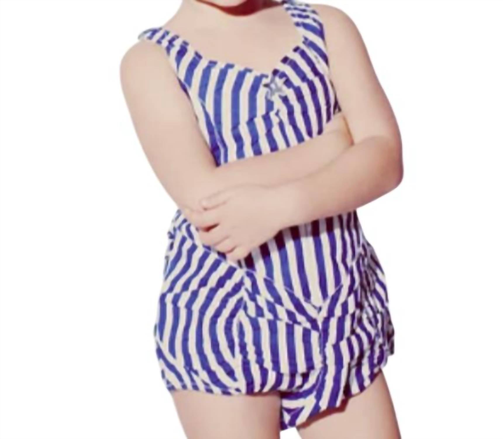 Wovenplay - Lola Stripe Playsuit
