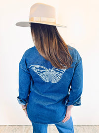 Tolani - Rakaya Button Down Embroidered Top