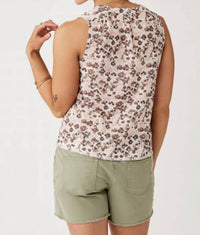 Carve Designs Oahu 4" Twill Short in olive - women's shorts - alternate view