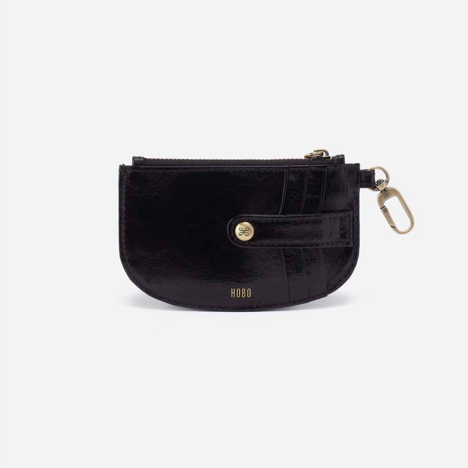 HOBO Women's Luna Card Pouch in black - women's bag