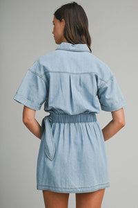 Mable - Ruby Shirt Dress