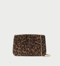 Loeffler Randall - Women's Serena Leopard Woven Clutch