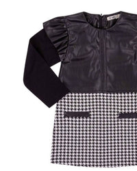 Emc - Girls' Long Sleeve Leather Dress