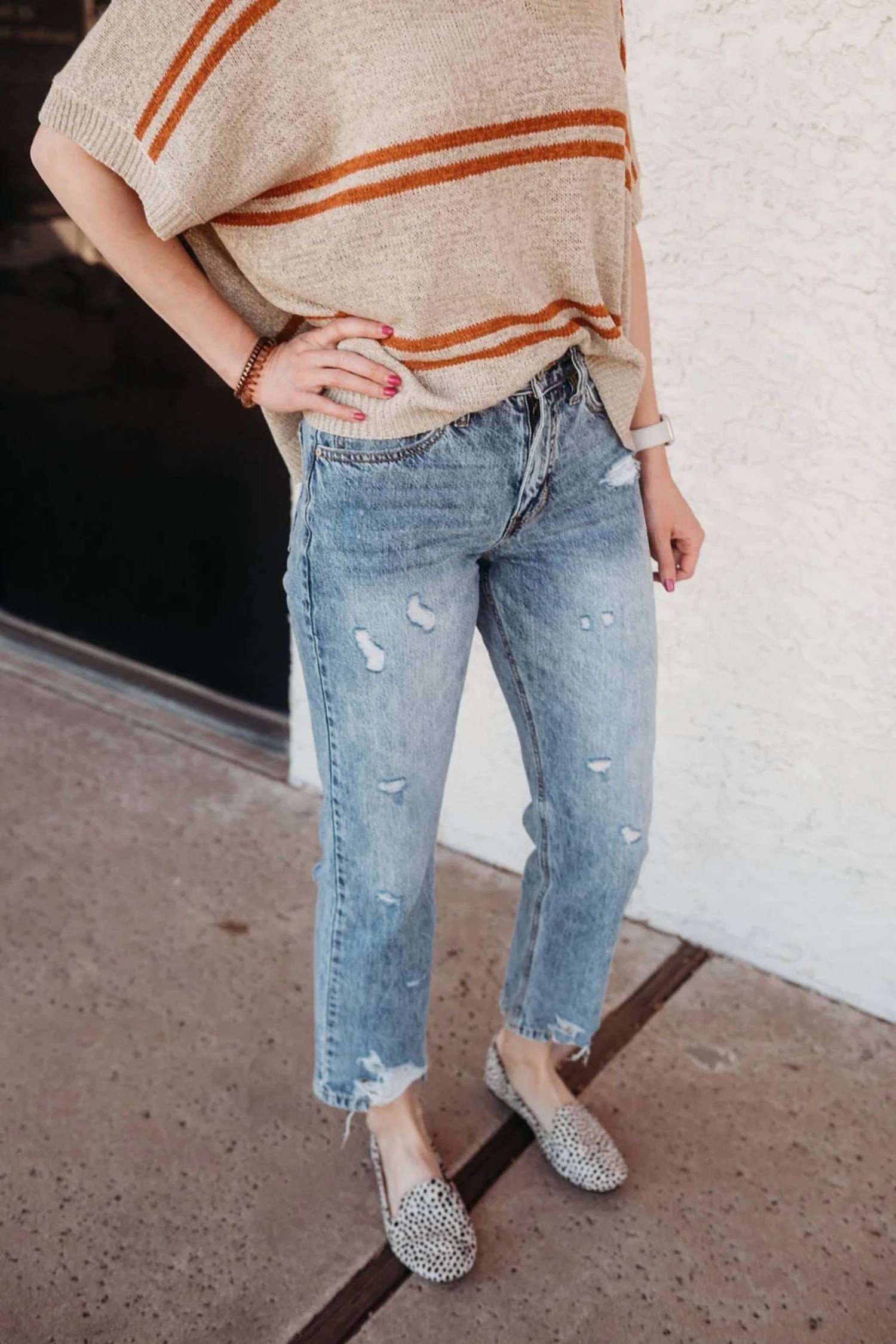 Kancan - Francine Straight Leg Jeans