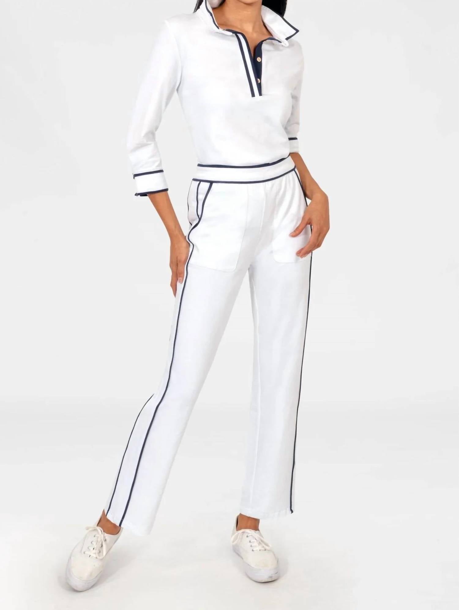 Gretchen Scott - Trim It Up Sweat Pants