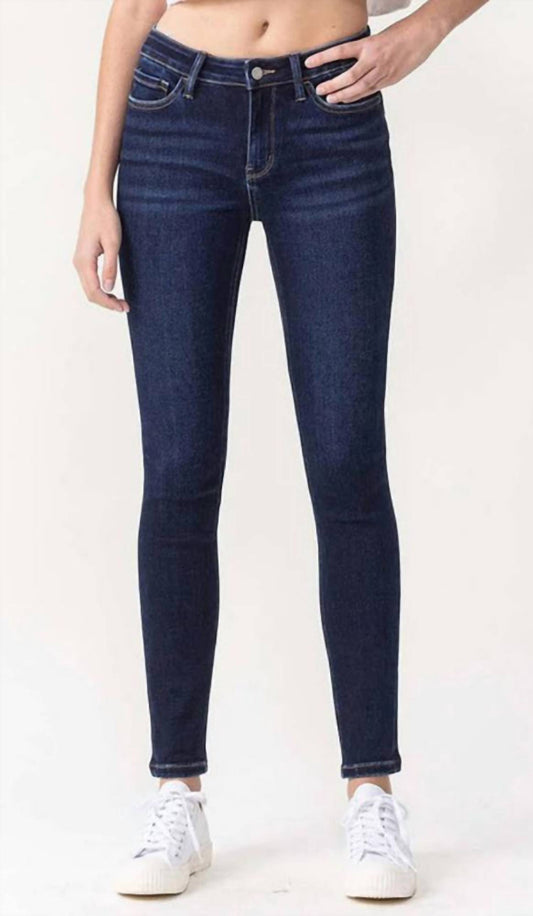 Lovervet - Women's Bullish Plus Size Mid-rise Ankle Skinny Jean
