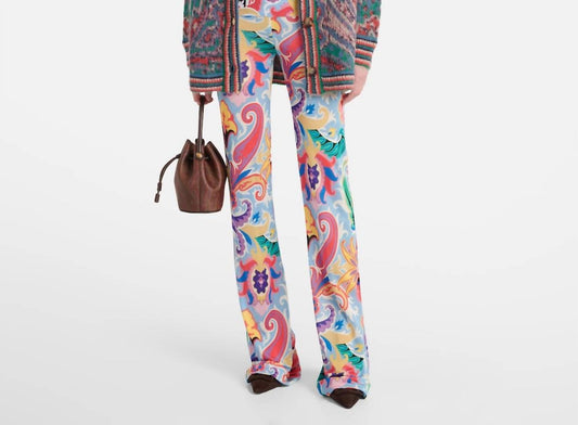 Etro - Paisley Printed Flared Pants
