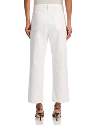 FRAME Hang Straight Leg Jean in au naturel - women's jeans - detail view