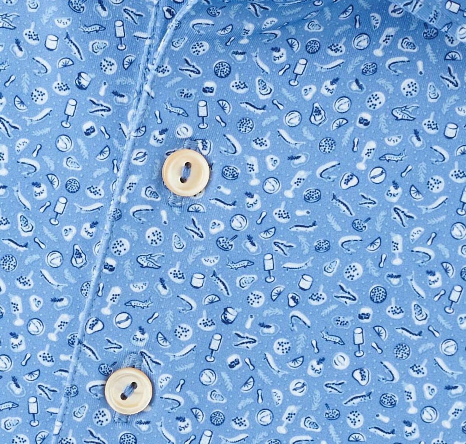 Peter Millar - Champagne And Caviar Performance Jersey Polo