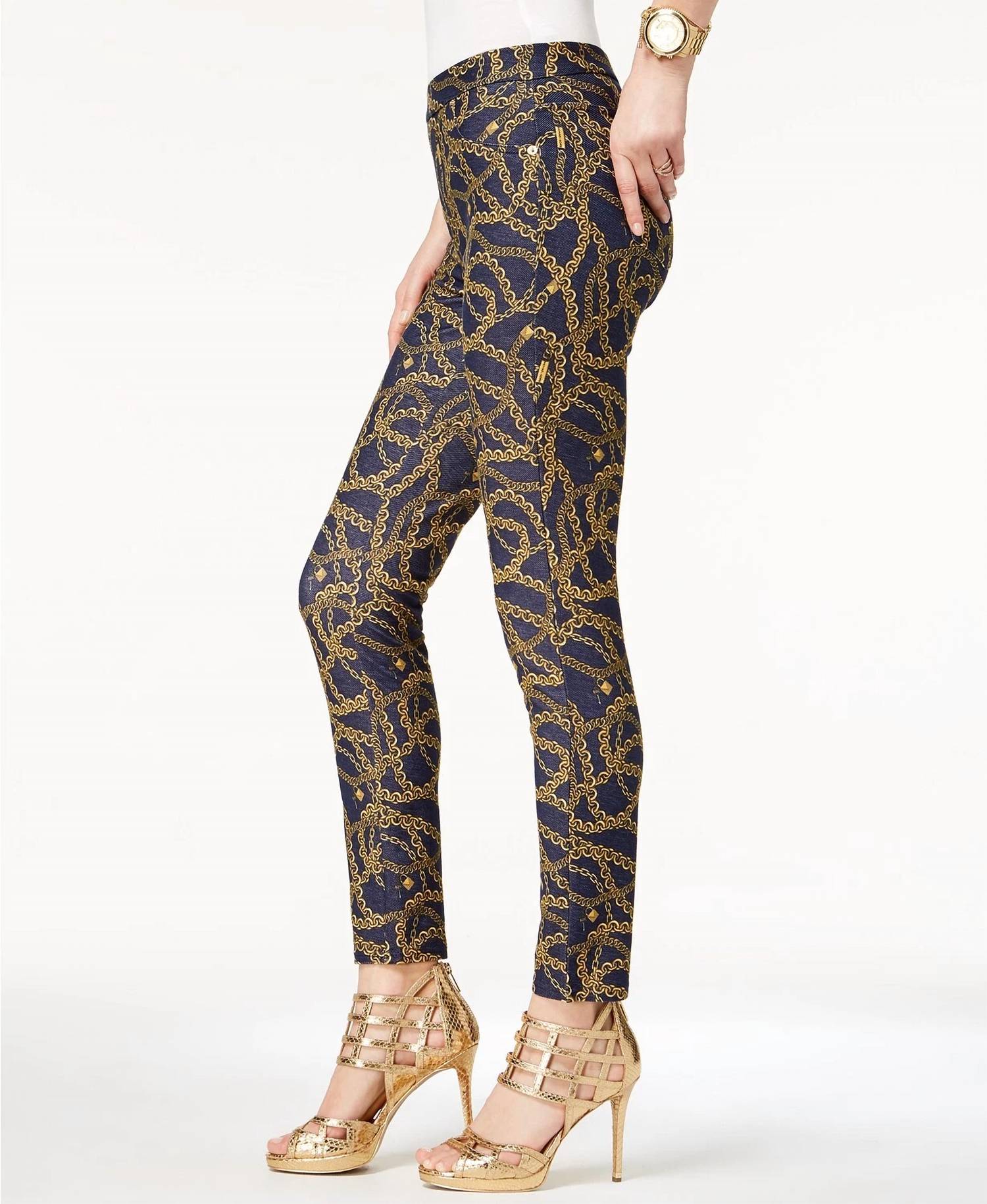 Michael Kors - Printed Skinny Pants