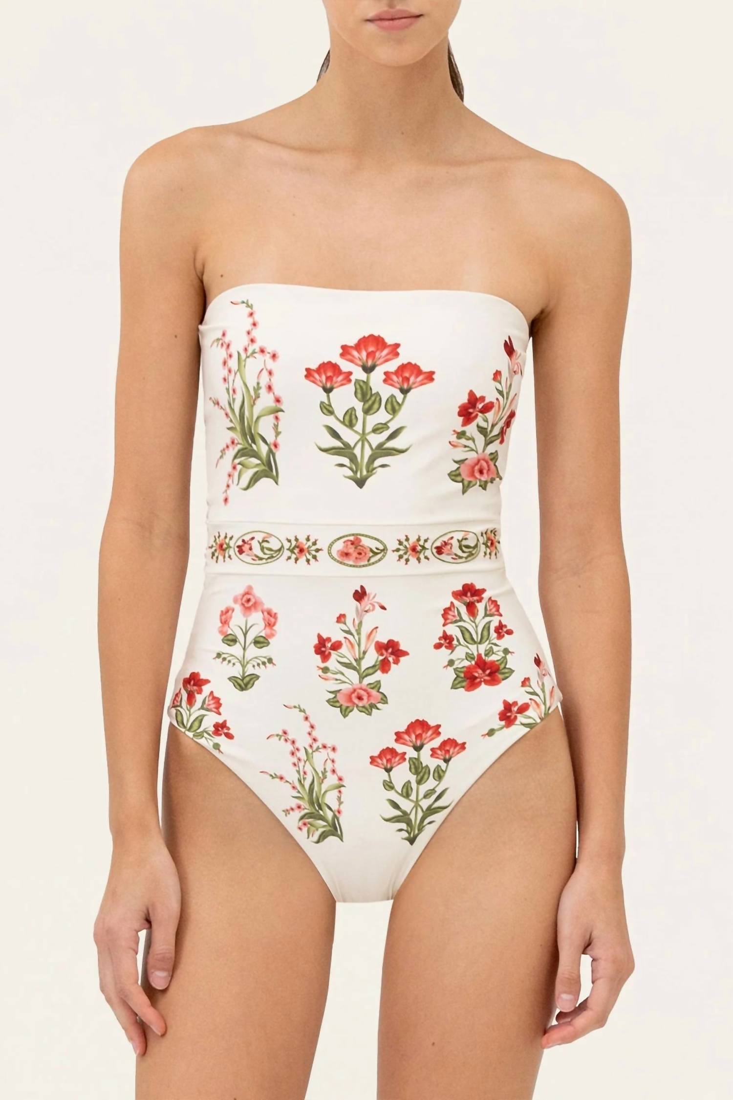 Agua By Agua Bendita - Ilusion Strapless One-piece Swimsuit