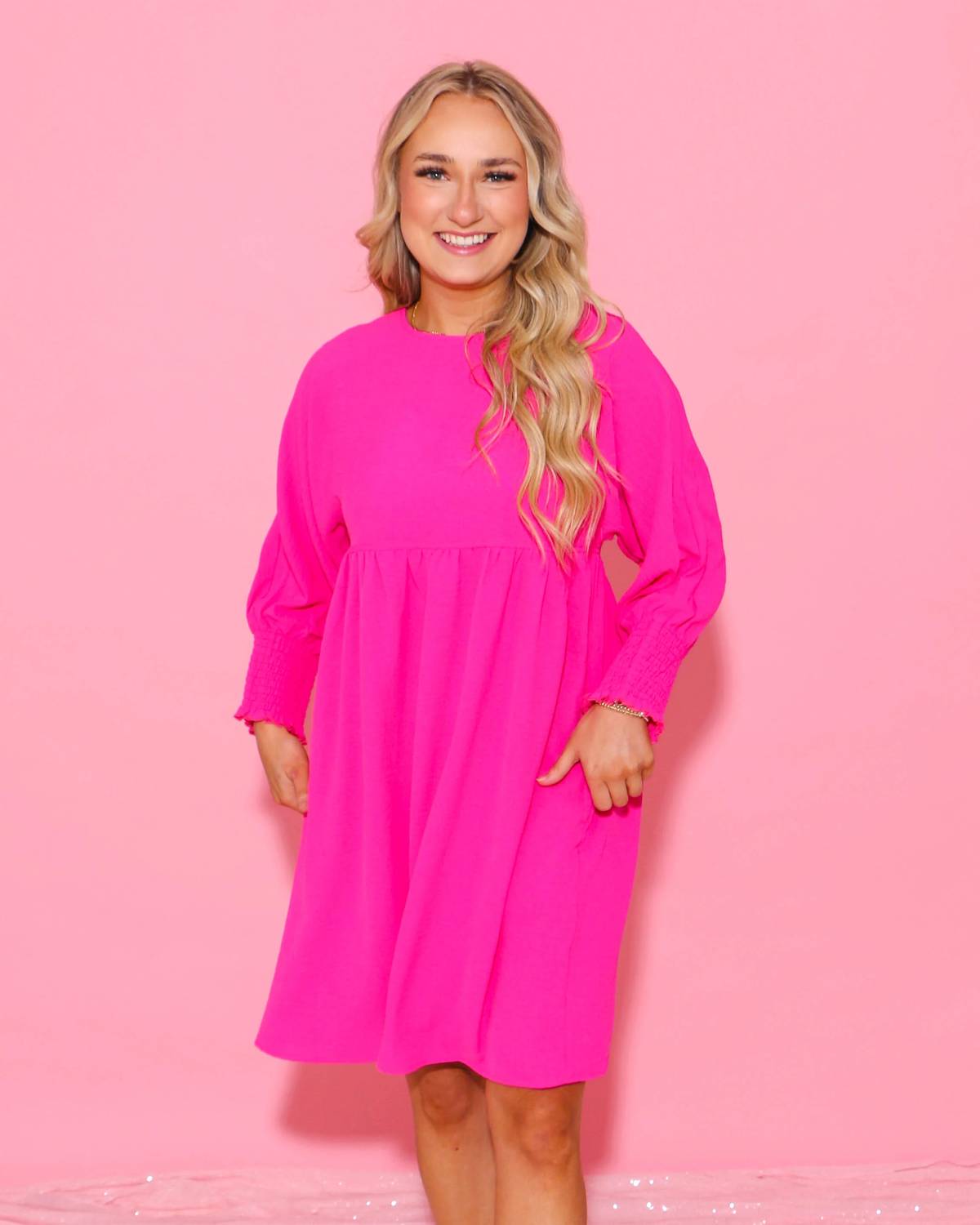 Ivy Jane - Shirred Sleeve Dress