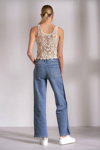 Elan - Track Jeans With Stripe