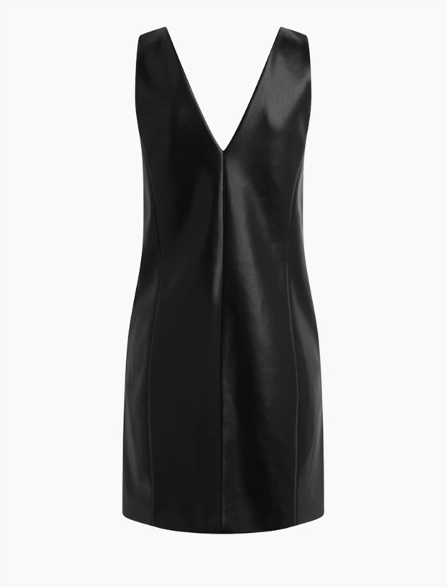 Favorite Daughter - Sasha Leather Mini Dress