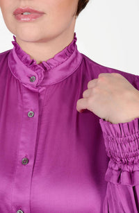 Mayes Nyc - Torie Ruffle Collar Blouse
