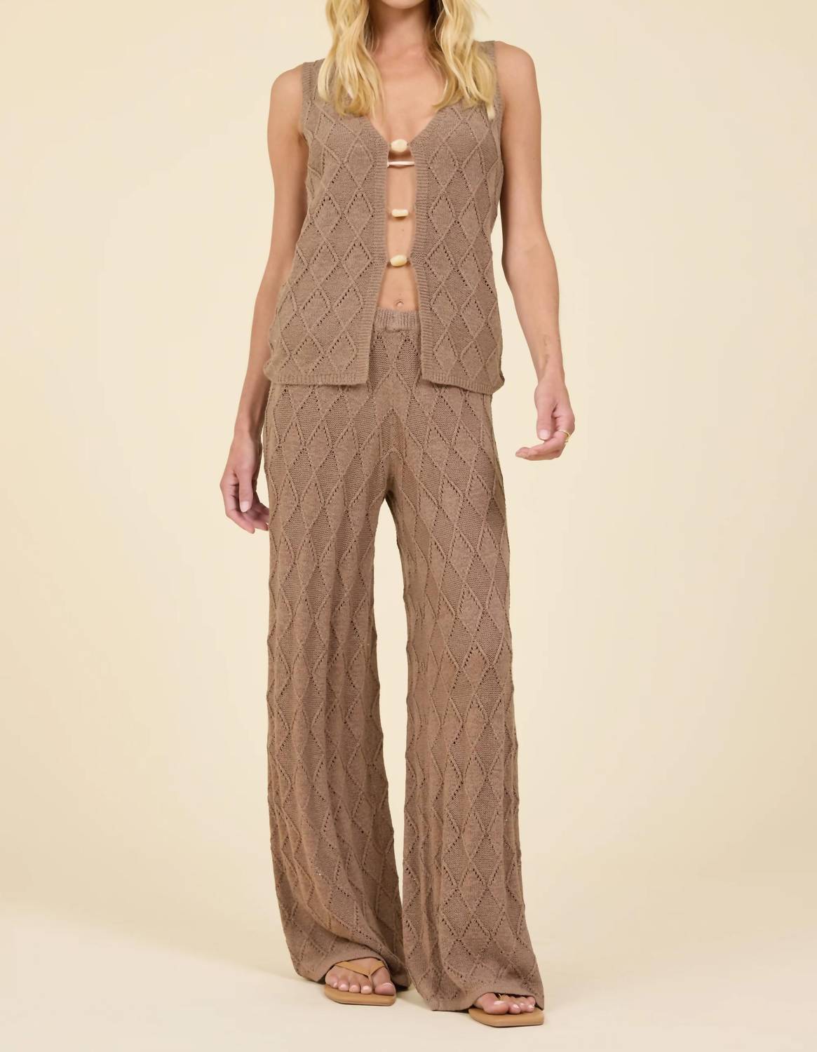 Surf Gypsy - Diamond Knit Set