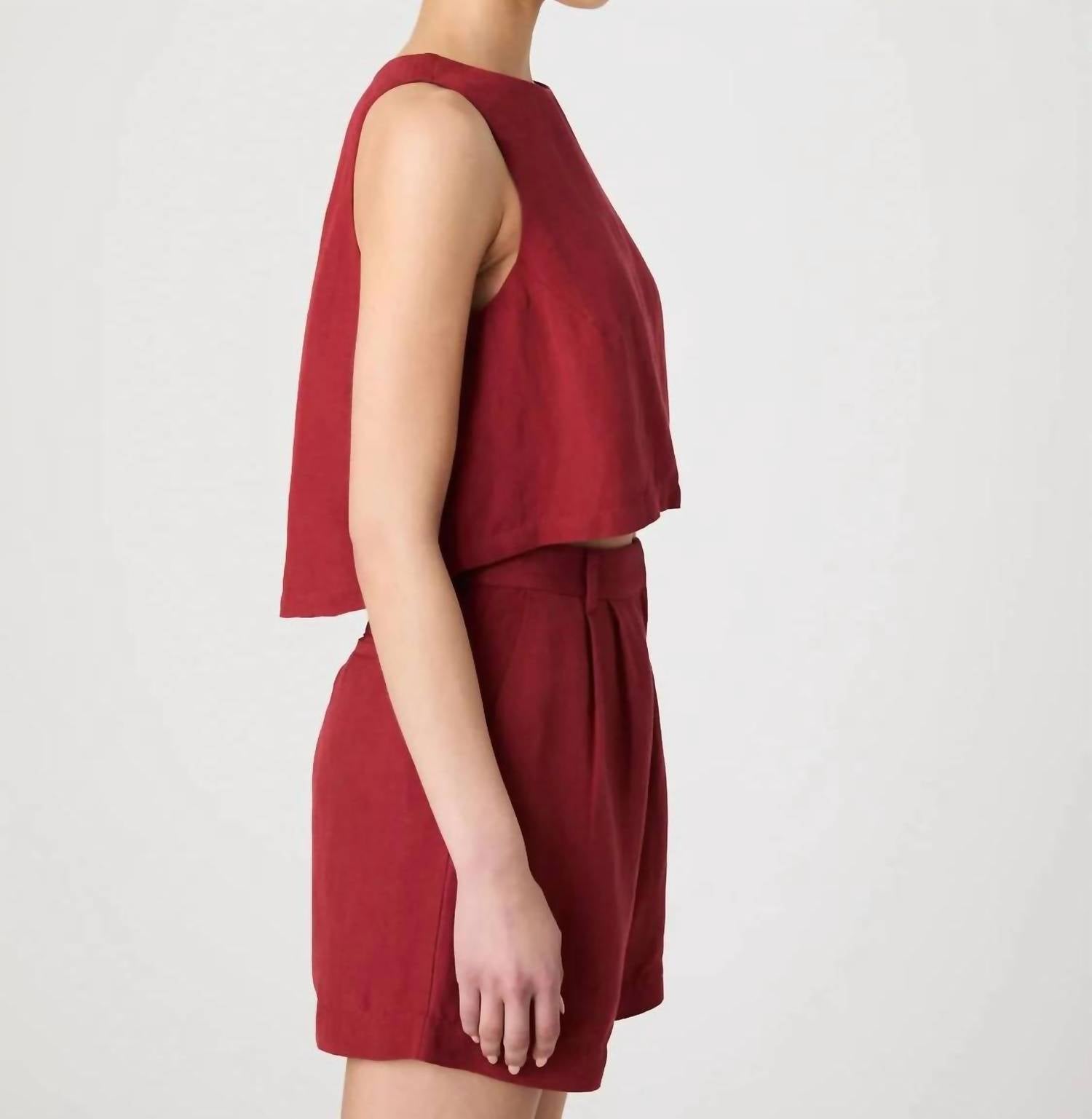 French Connection - Birdie Linen Shell Top