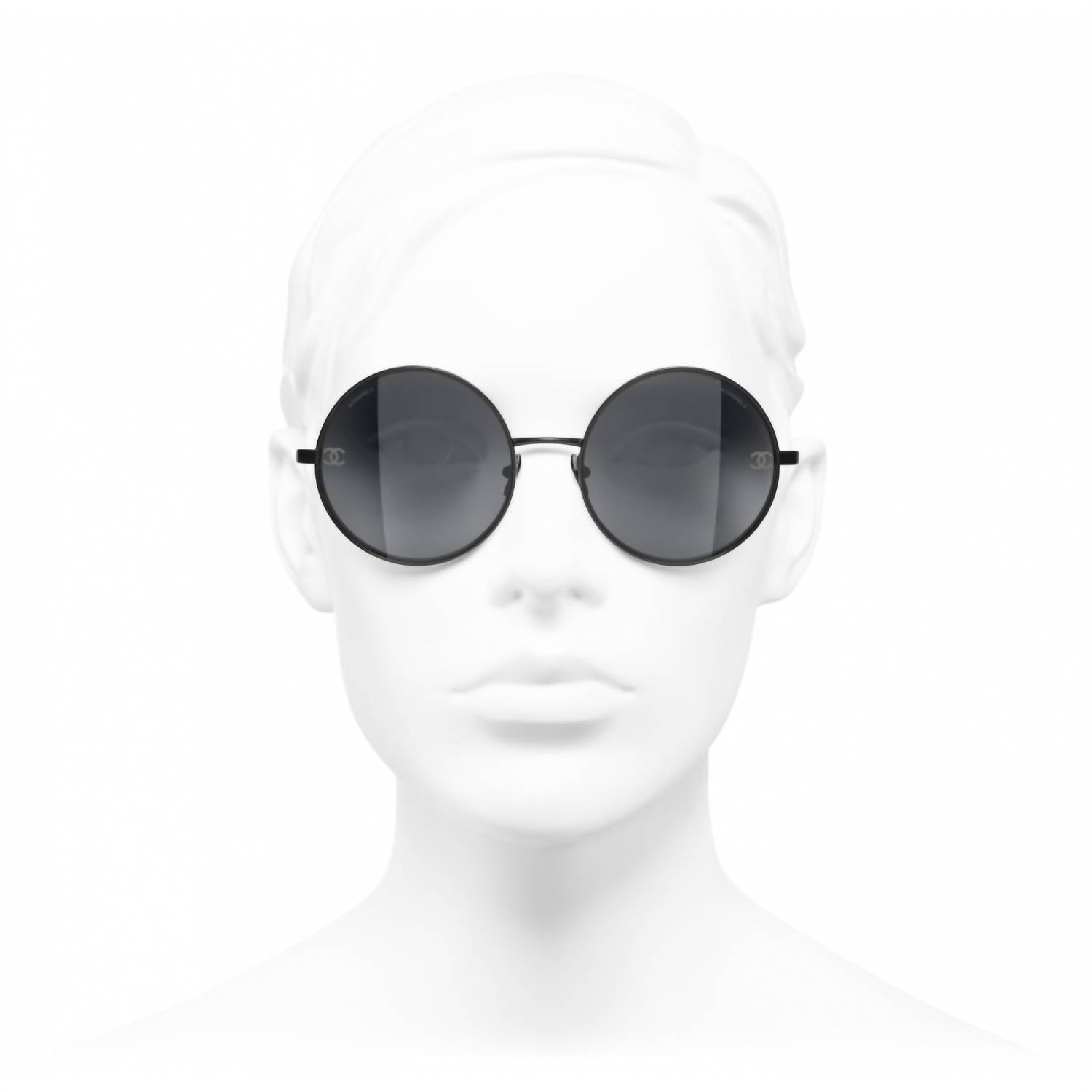 Chanel - Round Non Polarized Sunglasses 4268 C101s4 - 54