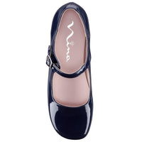 Nina - Kid's Bonnett Patent Shoes
