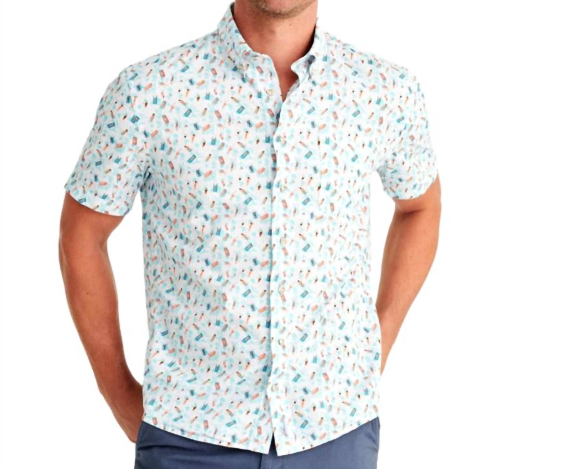 Johnnie-O - Floaty Short Sleeve Button Up Shirt