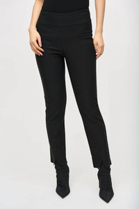 Joseph Ribkoff Women's Millenium Embellished Pull On Pants in black - women's pants